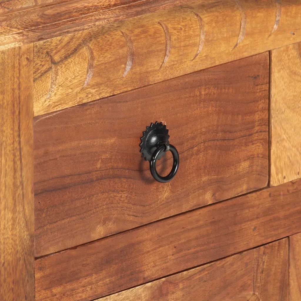 Credenza 63x30x75 cm in Legno Massello di Acacia 248005