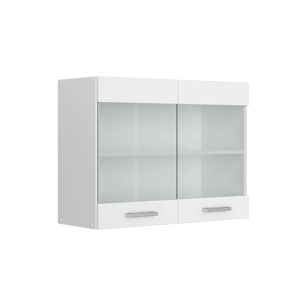 Vicco Frontale cucina Bianco lucido 79.2 x 59 cm frontale del mobile per pensile con vetro