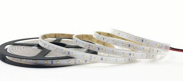 STRIP LED 2835 DC24V IN KAPTON E SILICONE 60 LED PER MT 14W PER MT 1542LM PER MT 6000K IP67 1X500CM