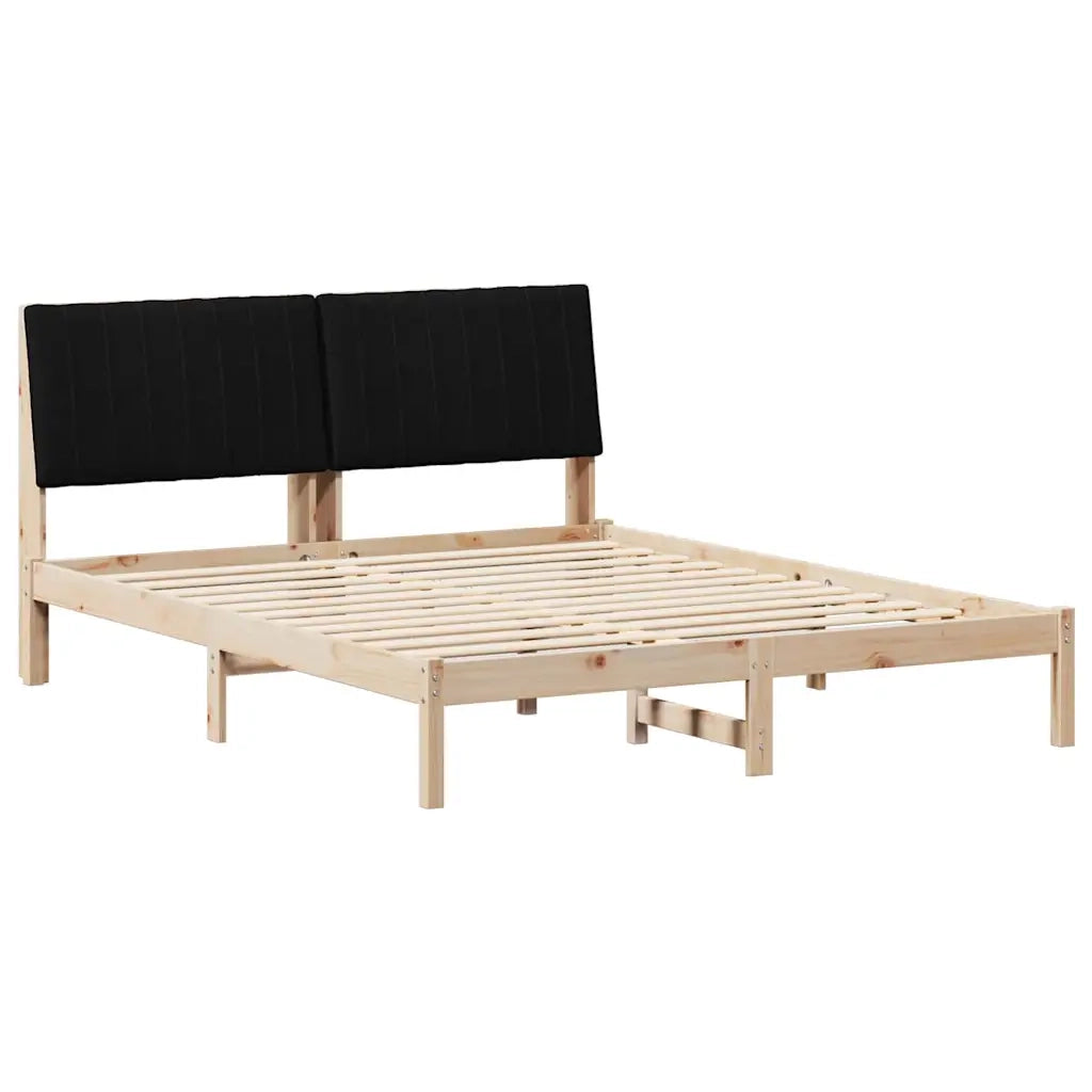 Struttura del letto Marrone 160 x 200 cm Pino massello 3394410