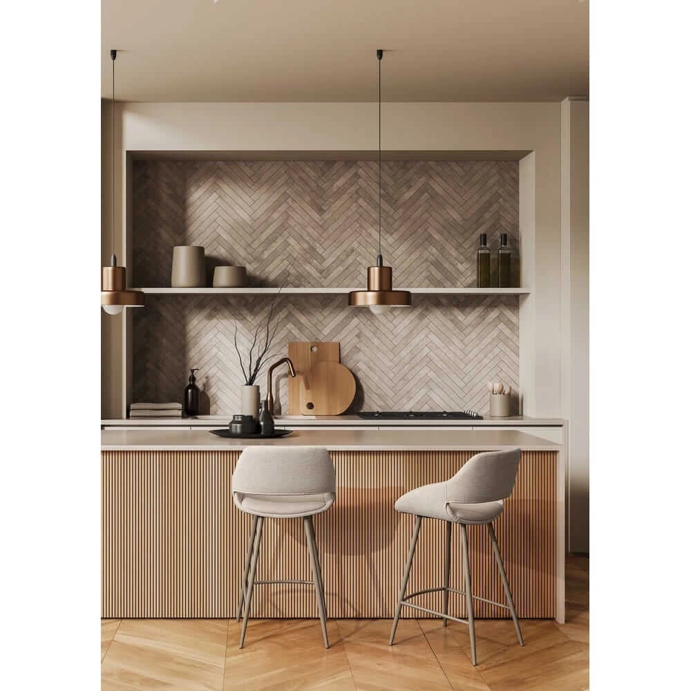 Set di 2 Sgabelli da Cucina Imbottiti con Gambe in Acciaio - LODIA