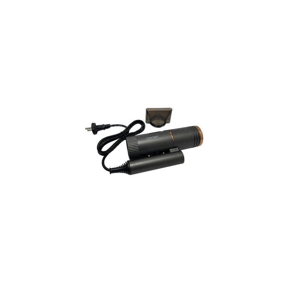 Trade Shop - Asciugacapelli Professionale 1800watt Con Maniglia Pieghevole 2 Velocità Gm-1788 -