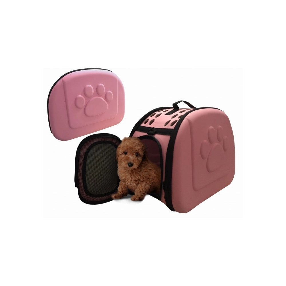 Trade Shop - Trasportino A Borsa Per Cani E Gatti Animali A Tracolla Portatile Richiudibile -