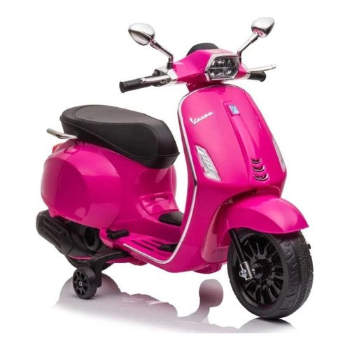 Moto elettrica biemme by bcs 1049 rs vespa piaggio 12v rosa