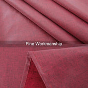 Tavolino con Aspetto di Lino, Impermeabile e Resistente alle Macchie 140x200 cm