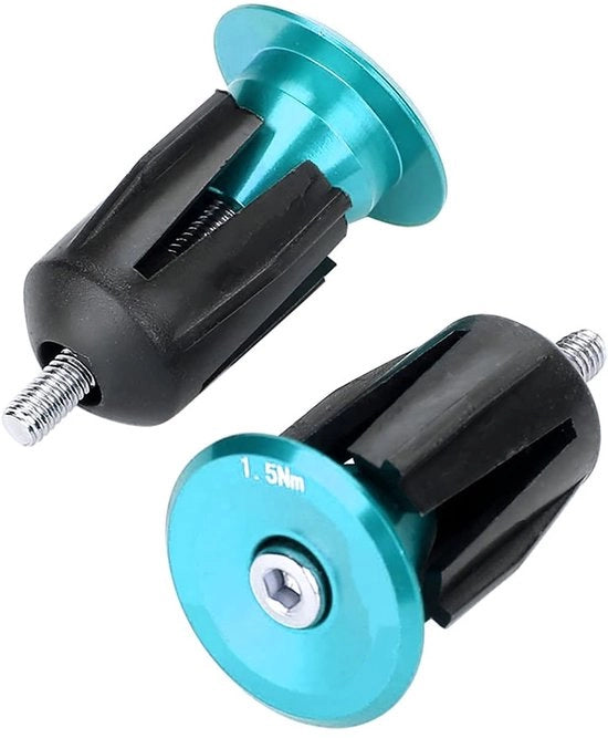 Set di sostituzione per steli da bicicletta - 2 pezzi - Leggero e duraturo - Installazione facile - Adatto per mountain bike e biciclette da corsa - Materiali in alluminio