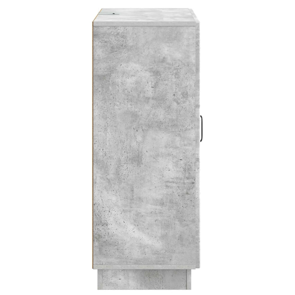 Credenza Grigio Cemento 66 x 34,5 x 87 cm Legno ingegnerizzato