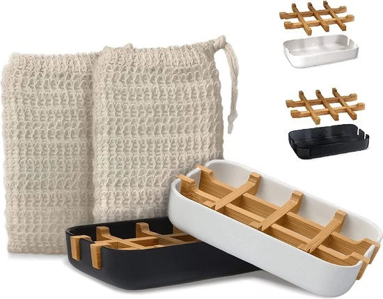 Piatto per sapone - Doccia - Bagno - Camera da bagno - Cucina - Multifunzionale - Accessori per la camera da bagno