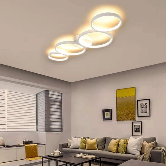 Lampada da soffitto vintage industriale - Plafoniera lampada da camera da letto [Classe di efficienza energetica A++ a G]