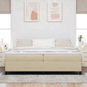 Struttura Letto Verde Chiaro Grigio 200x200 cm Tessuto Corduroy