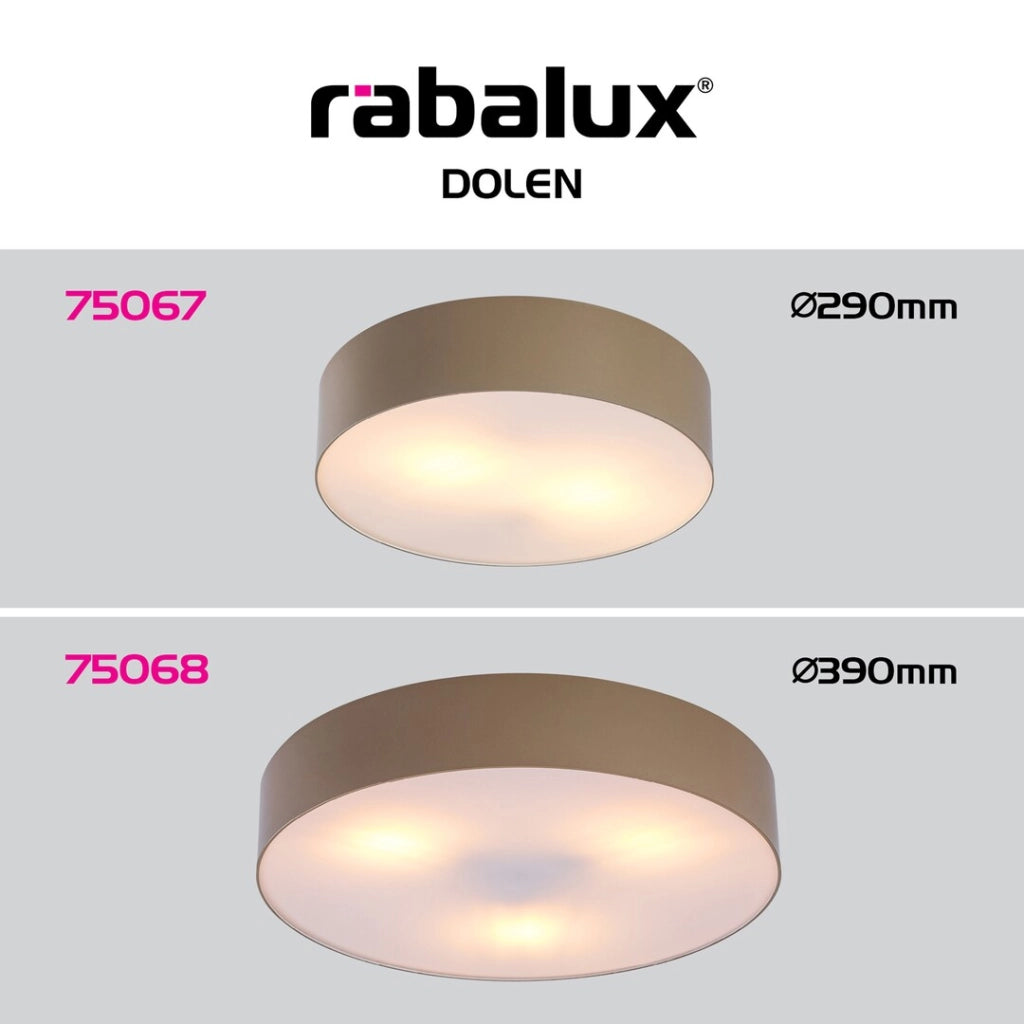 Plafoniera esterna Dolen 3xE27 IP43 Rabalux