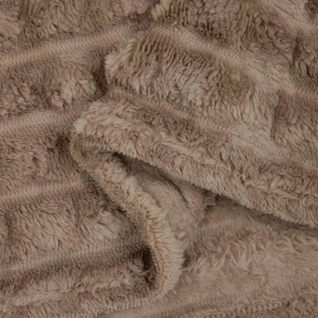 Coperta Cammello 150 x 130 cm Panno