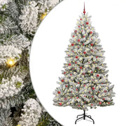 Albero di Natale artificiale con 300 LED Verde e Bianco 270 cm 3395775