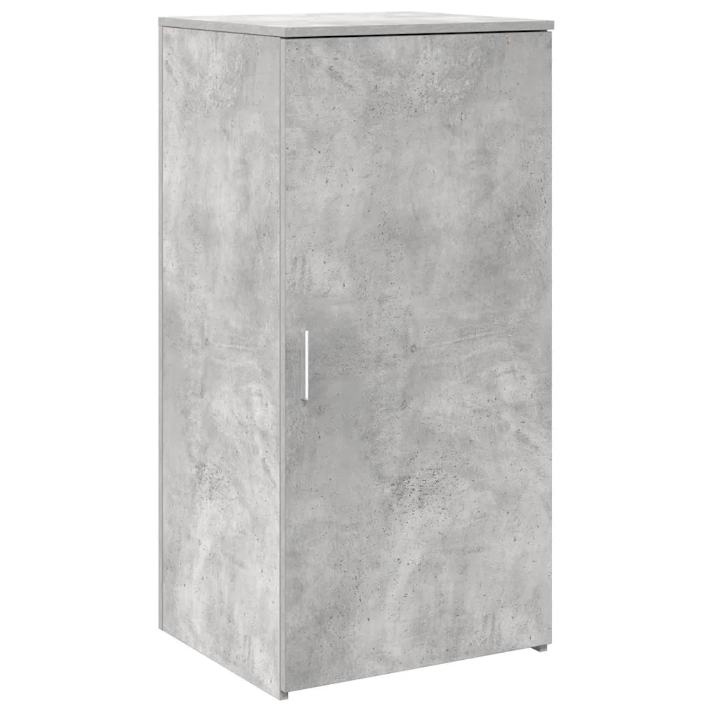 vidaXL Banco Reception Grigio Cemento 200x50x103,5cm Legno Multistrato
