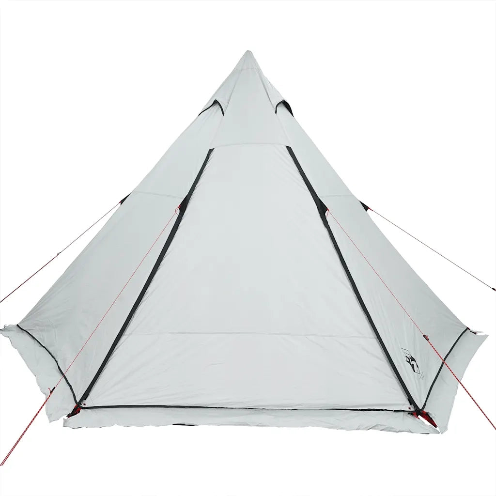 Tenda Familiare Tipi 6 Persone Bianca Tessuto Impermeabile 4009441
