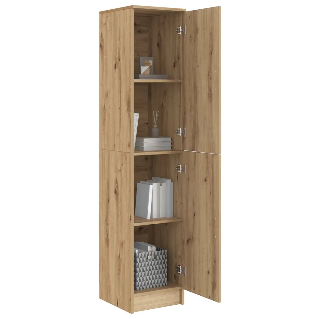 Credenza-Buffet-Armadio da cucina Rovere artigianale 35 x 39 x 168 cm
