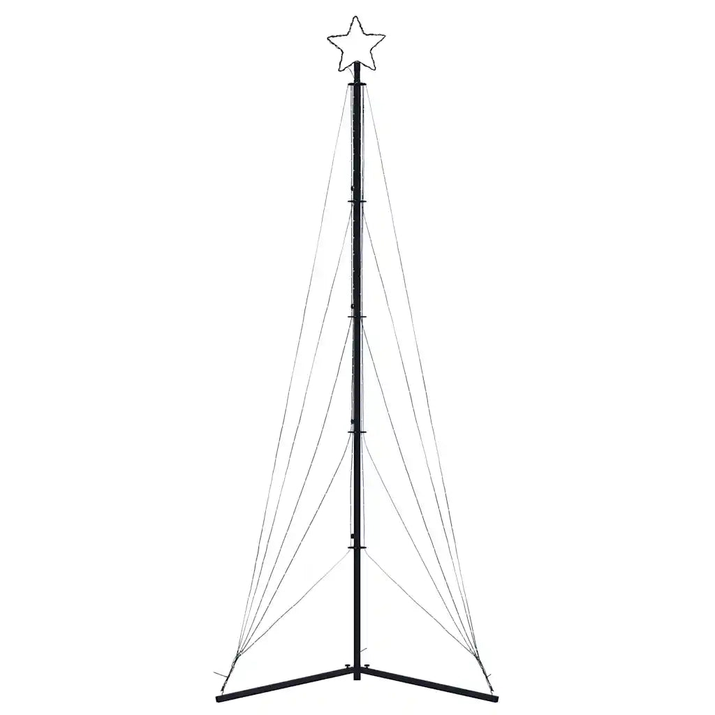 vidaXL Albero di Natale a LED 525 LED Blu 302 cm