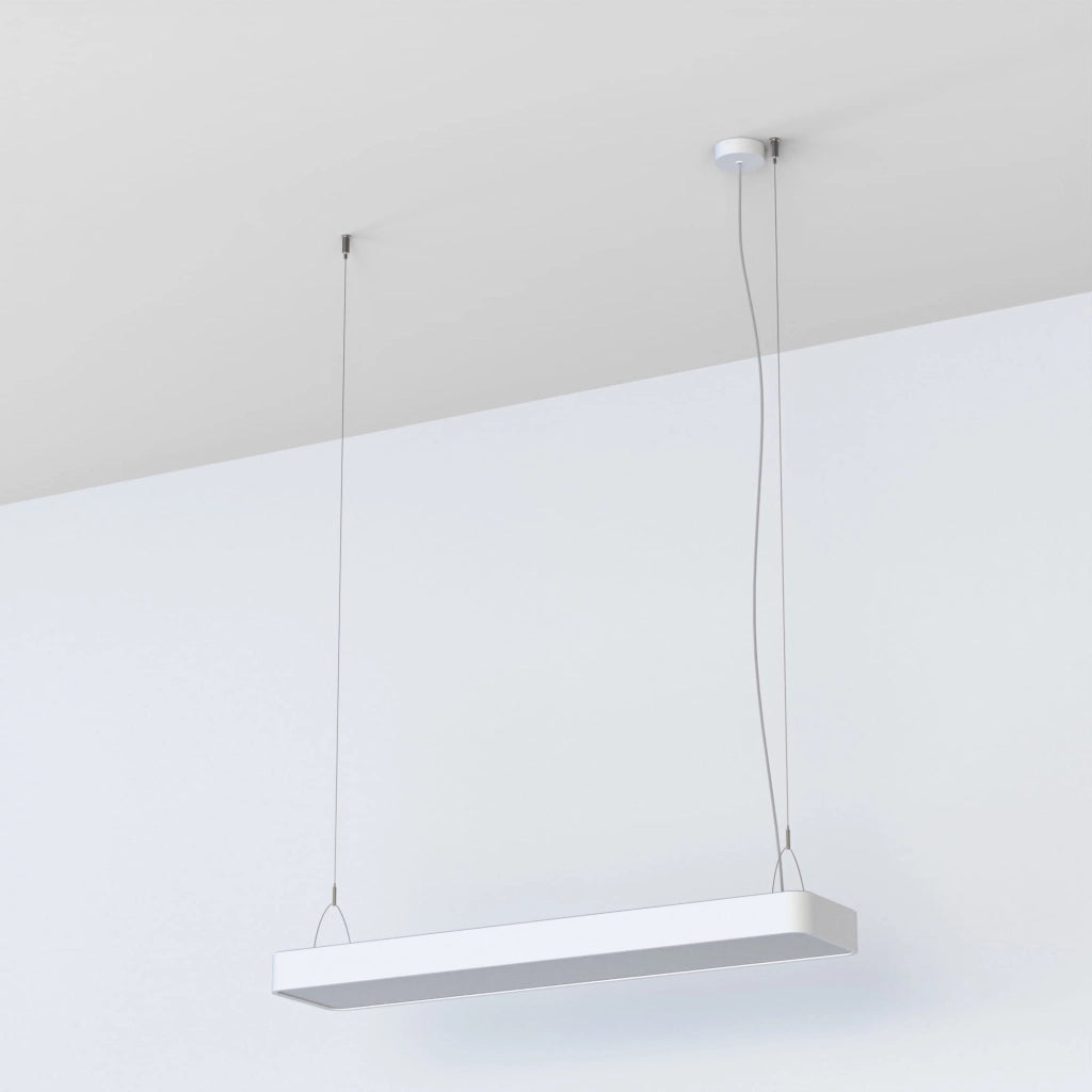 Lampada a sospensione Nowodvorski Soft 7545 bianca 93,5cm