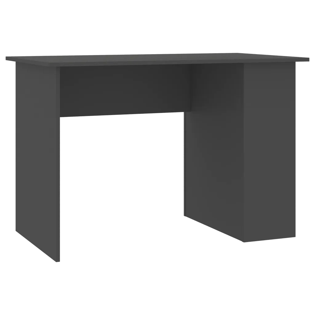 Scrivania Grigia 110x60x73 cm in Truciolato cod mxl 55132