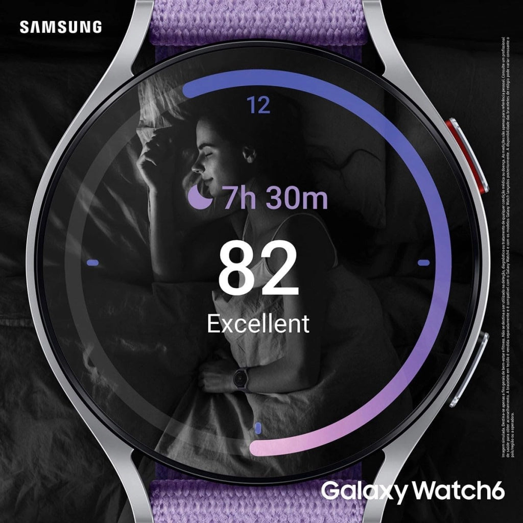 Samsung Galaxy Watch6 44mm, Smartwatch Analisi del Sonno, Monitoraggio Benessere, Batteria a lunga durata, Bluetooth, Ghiera Touch in Alluminio, Graphite (Ricondizionato)