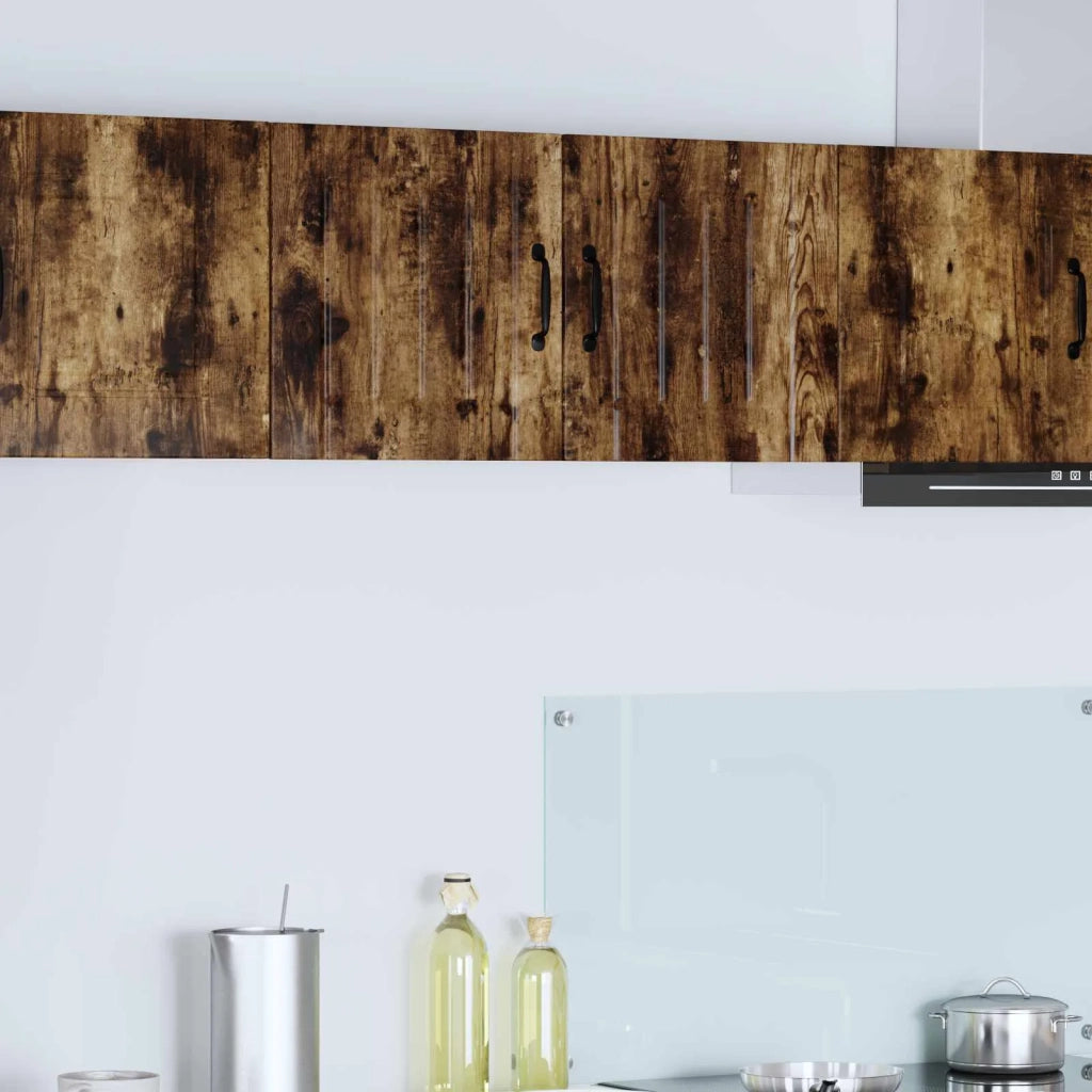 Armadietto a muro LUCCA 2 pcs Rovere Fumo 40 x 31 x 40 cm
