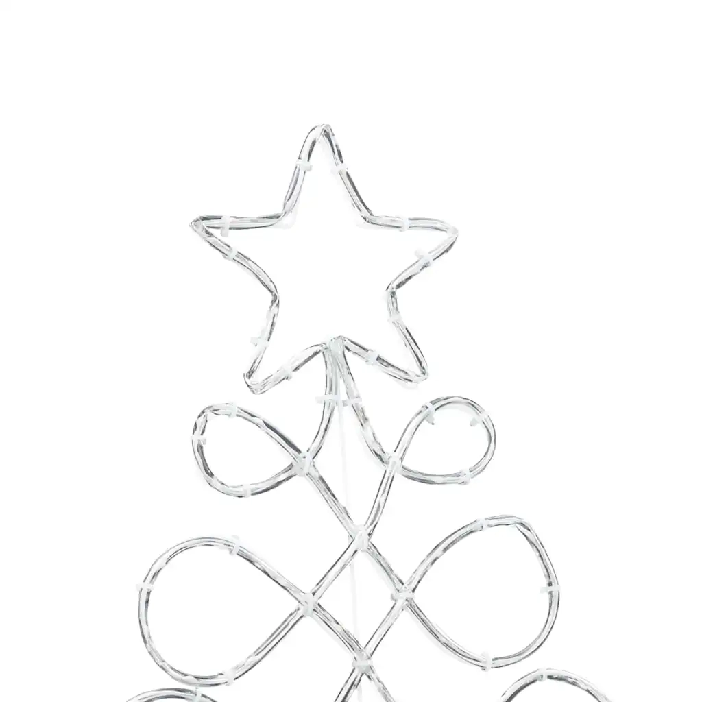 Luci a forma di albero di Natale Multicolore 78 x 58 cm PVC CFW5557505