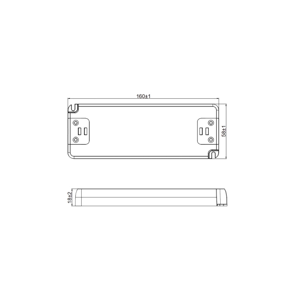 Alcapower Alimentatore Switching 24V 100W 4.16A IP20 per Illuminotecnica, Convertitore DC Professionale ad alta efficienza per strisce LED e sistemi