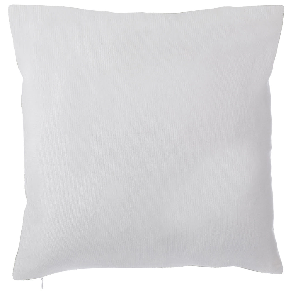 Set di 2 cuscini decorativi bianchi con stampa di foglie di palma in cotone verde 45 x 45 cm motivo floreale arredamento retrò accessori