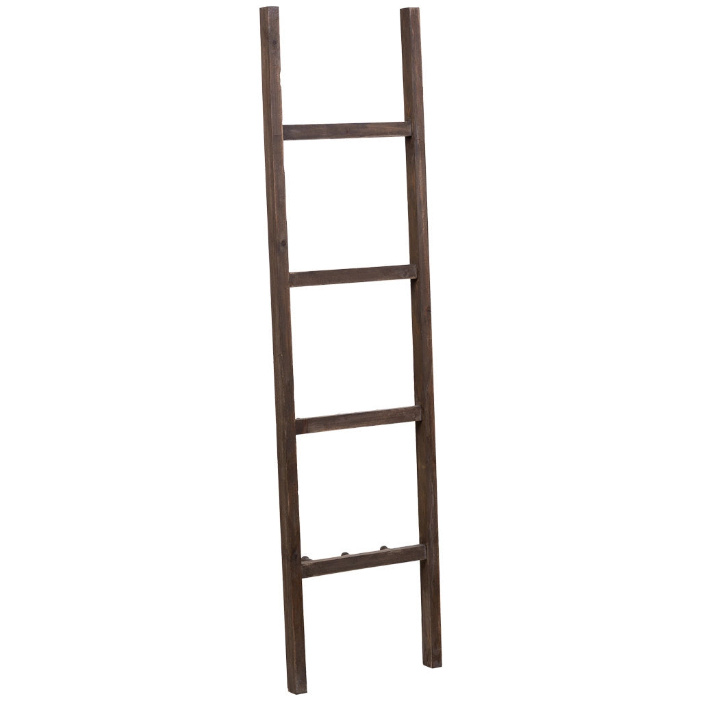 Scaffale a scala in legno 41,5x11,5x160h cm