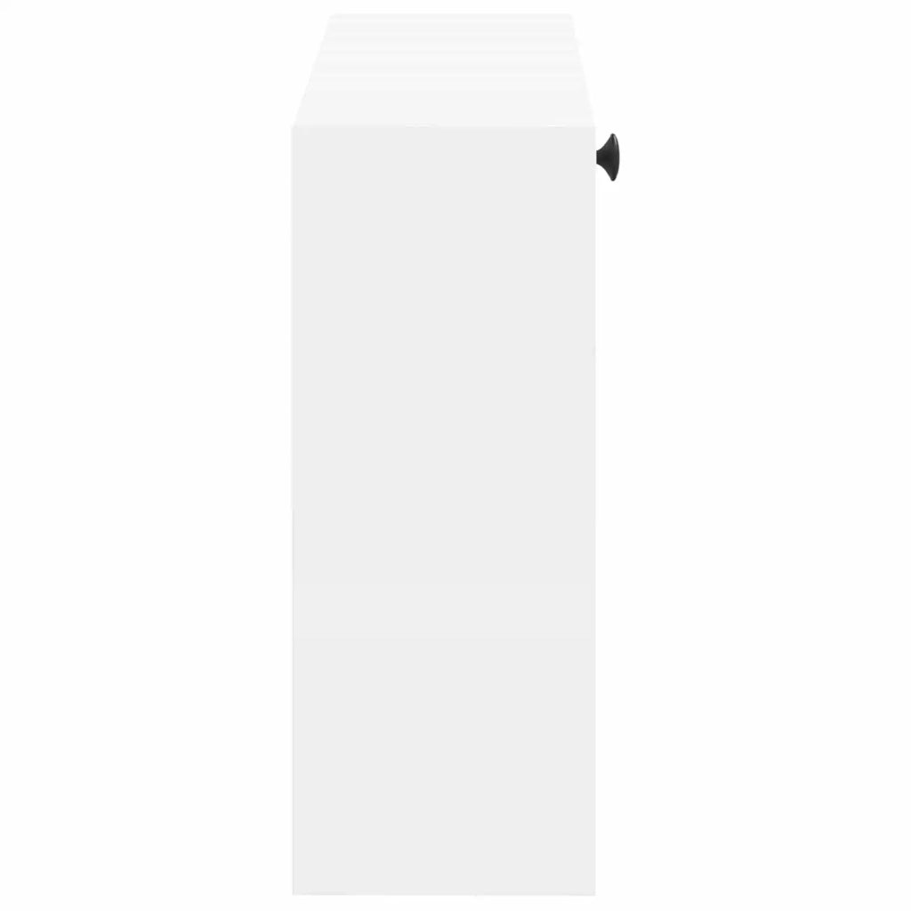 Mobiletto per Scarpe da Muro ALKMAAR 71 x 17 x 43 cm Bianco 896185