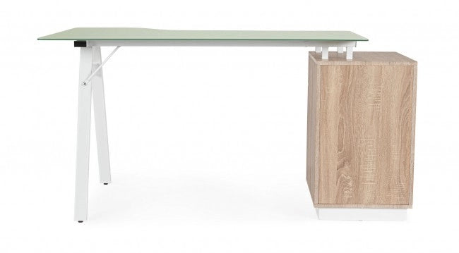 Scrivania Charlie angolo 150.5x80x75 cm