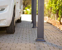 Canopia Alpine Alto RV Carport  in Alluminio 3.6 X 5 m