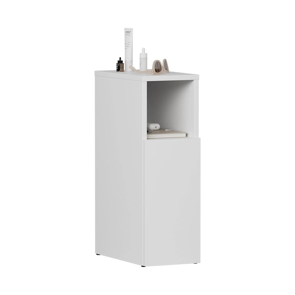 Vicco Comodino camera da letto Bianco 20 x 59.5 cm con 1 porta