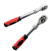 Trade Shop - Chiave A Cricchetto Da 3/8" Reversibile Allungabile Telescopico Cricchetto -