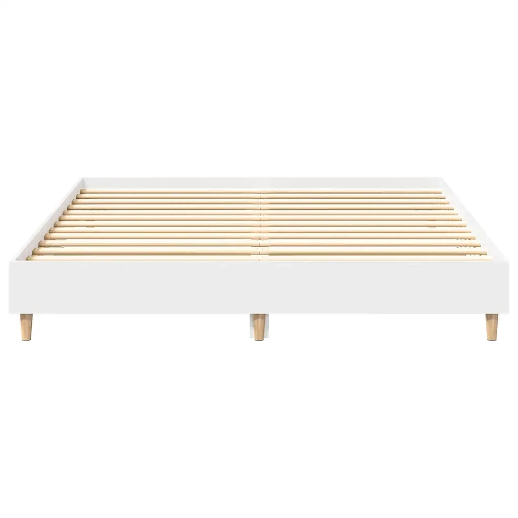 Giroletto senza Materasso Bianco 140x200 cm Legno Multistrato