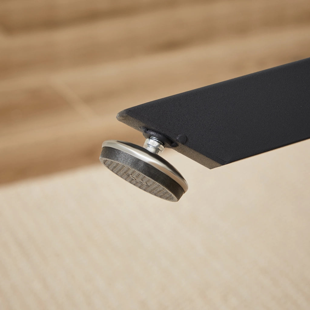 Tavolo da pranzo - rotondo in vetro temperato Ø80 cm - gambe metalliche - per 1-4 persone - nero - salvaspazio