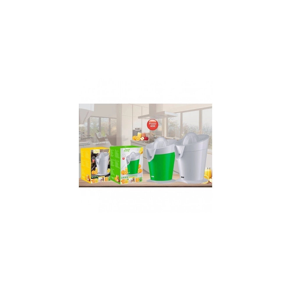 Trade Shop - Spremiagrumi Elettrico Con Sistema Antigoccia 40 W Arance Limoni Succhi -