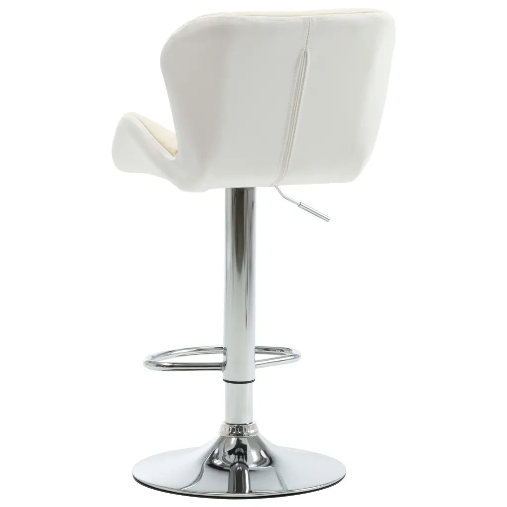 Sgabelli da Bar 2 pz Crema in Similpelle  cod mxl 54878