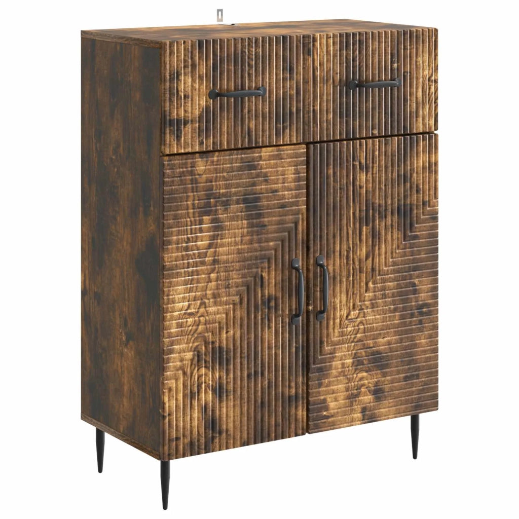 Credenza Rovere Fumo 66 x 34,5 x 89,5 cm Legno ingegnerizzato 894870