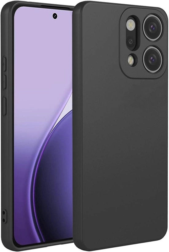 Hoes in Silicone per Oppo Reno14 Pro 5G - Zucchero, ultradurissimo, shockresistente - TPU Premium - Resistentemente al graffio - Nero