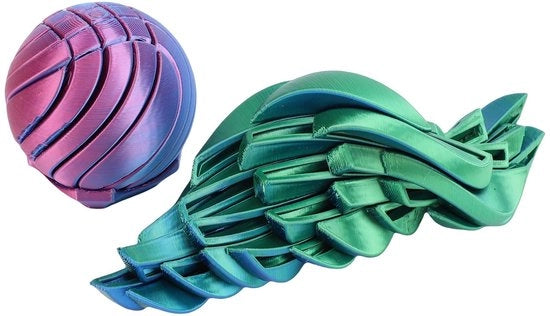 Giocattolo da Fidget - Ballo da Stress 3D - Rilassamento Sensoriale - Gioco per Adulti e Bambini - Stressball