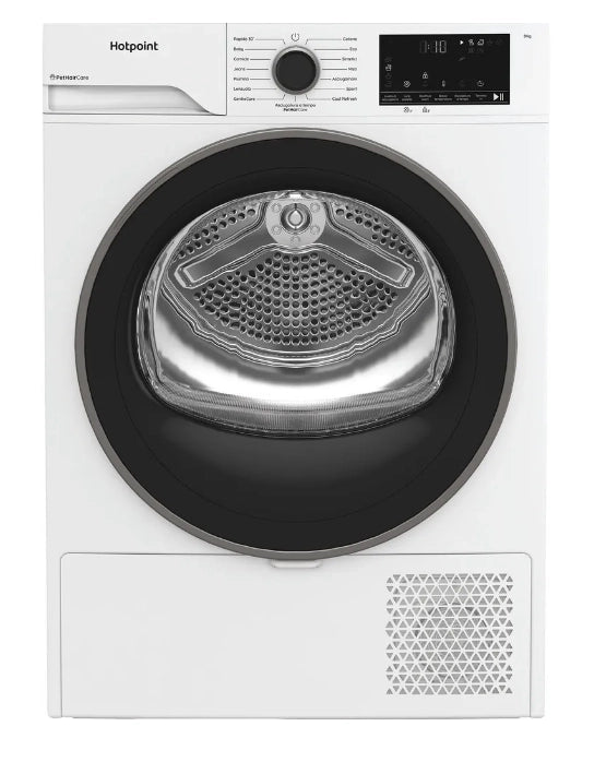 Hotpoint Ariston Asciugatrice slim a pompa di calore , 8 kg - HPT 83D BS IT - Délica