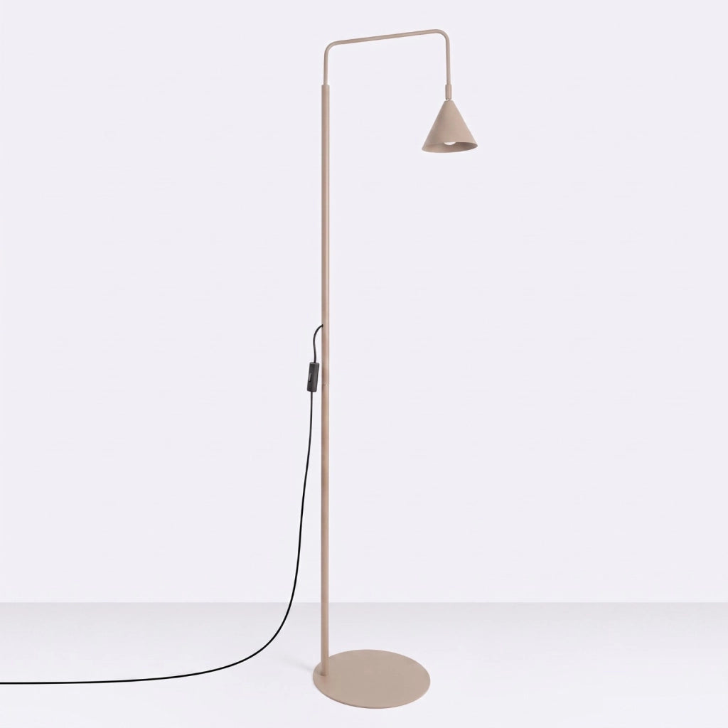 Lampada da terra NOX taupe