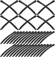 100 pezzi di clip per capelli in metallo per la creazione di copricapi fai da te stesso - spille per capelli per modellismo, accessori per capelli