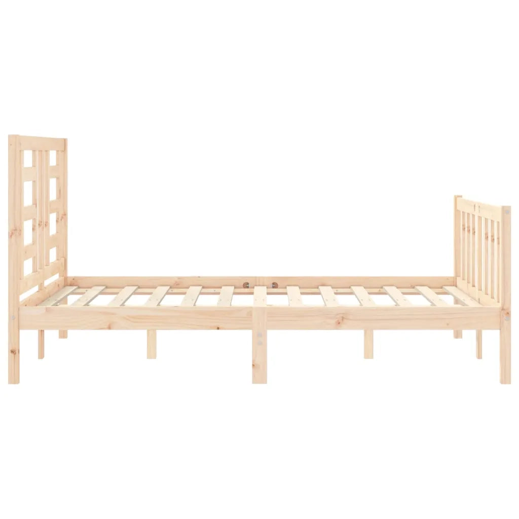Giroletto senza Materasso-Struttura Letto 120x200 cm in Legno Massello di Pino 415379