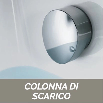 Vasca rettangolare cm 170x70 con idromassaggio e pannello mod. ITACA