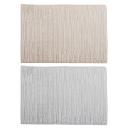 TAPPETINO DA BAGNO MODELLO CHENILLE CM.60X90 GRIGIO  Idroweb.