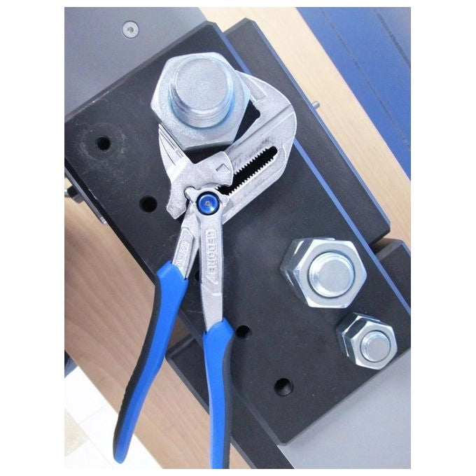 Gedore 3112438 SB 183 7 TC S-001 Chiave a pinza regolabile senza gioco 185 mm capacita' 42 mm colore Blu
