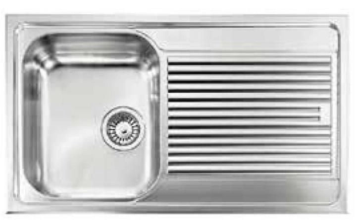 CM Zenith plus 86 x 50 1V Lavello ad incasso Rettangolare Acciaio inossidabile