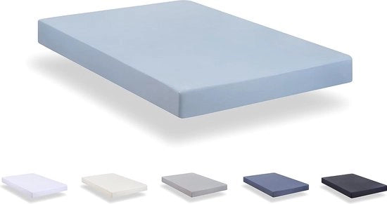 Lana microvezzolata extra morbida per lenzuola (letto 140 x 190/200 cm, azzurro chiaro)